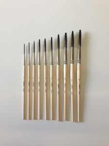 Pinstriping Brush 20 Series - Set of 6